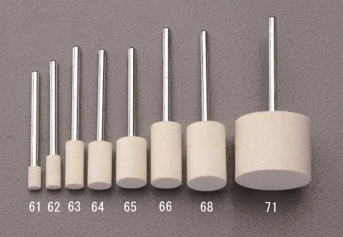 ミニター フェルトバフ(ソフト) 15x20mm/3mm軸 EA819AT-89 4548745774740【別送品】