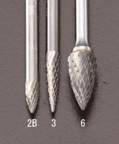 超硬カッター 3.0x13x38mm/3mm軸 EA819CK-3 4518340174412【別送品】