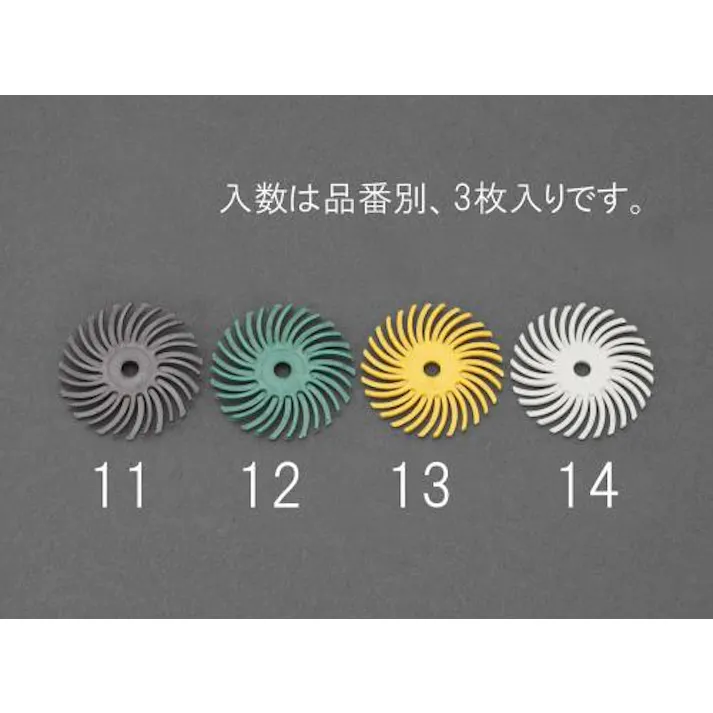 ESCO 25.4x3.18mm/# 36 特殊樹脂ディスク(3枚) 電動ハンドグラインダー 4548745817195 EA819EE-11(CDC)【別送品】