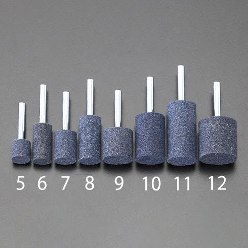 軸付砥石(A 青) 16x16mm/6mm軸 EA819HC-5 4518340885707【別送品】