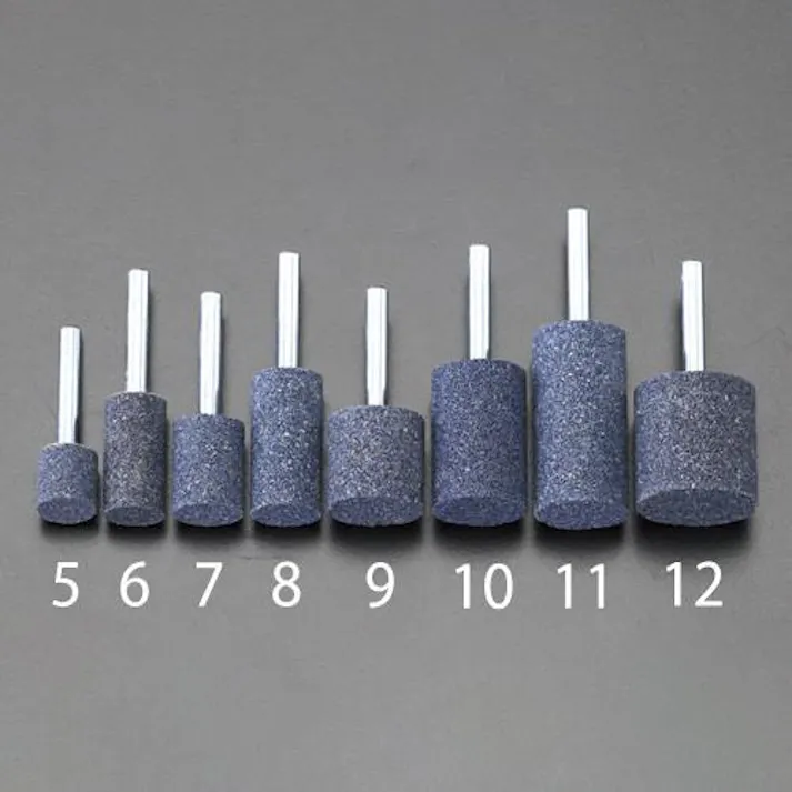 軸付砥石(A 青) 16x16mm/6mm軸 EA819HC-5 4518340885707【別送品】