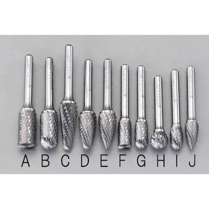 ESCO 10本組 超硬カッター(6mm軸) (6mm軸)超硬・ダイヤモンド・CBNバー 4548745761320 EA819J-32(CDC)【別送品】
