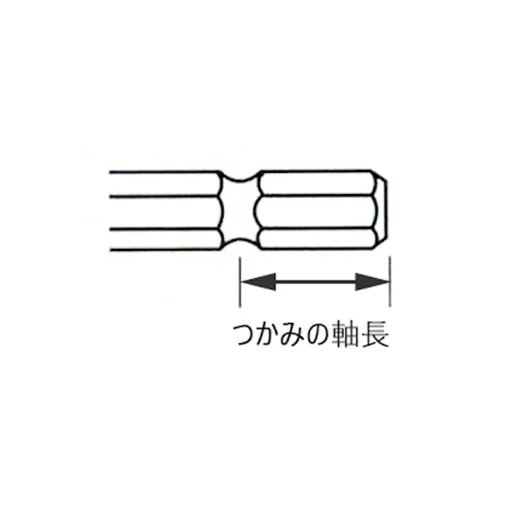 鉄工用ドリル(六角軸/HSS) 1.5x68mm EA824CP-1.5 4550061081204【別送品】