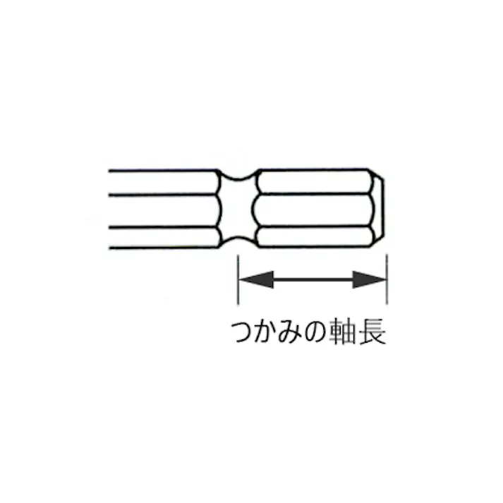 鉄工用ドリル(六角軸/HSS) 2.1x85mm EA824CP-2.1 4550061081471【別送品】