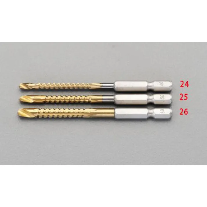 ESCO 6.0x 95mm ジグソードリル(HSS/チタンコート) ドリル 4548745394306 EA824JB-26(CDC)【別送品】