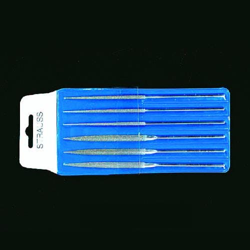 ダイヤモンド鑢(半丸・丸・6本組/粗・中・細) 140mm EA826VJ-10 4518340868694【別送品】