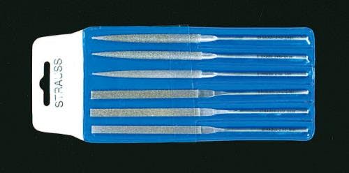 ダイヤモンド鑢(平・半丸・6本組/粗・中・細) 140mm EA826VJ-8 4518340868670【別送品】