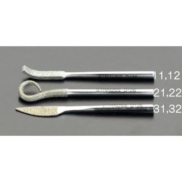 ダイヤモンド鏝やすり(3本組) #200 EA826VR-2 4518340609686【別送品】