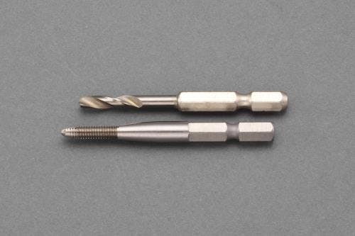 タップ(六角軸・下穴ドリル付) M6x1.0mm EA829BD-6 4548745916874【別送品】