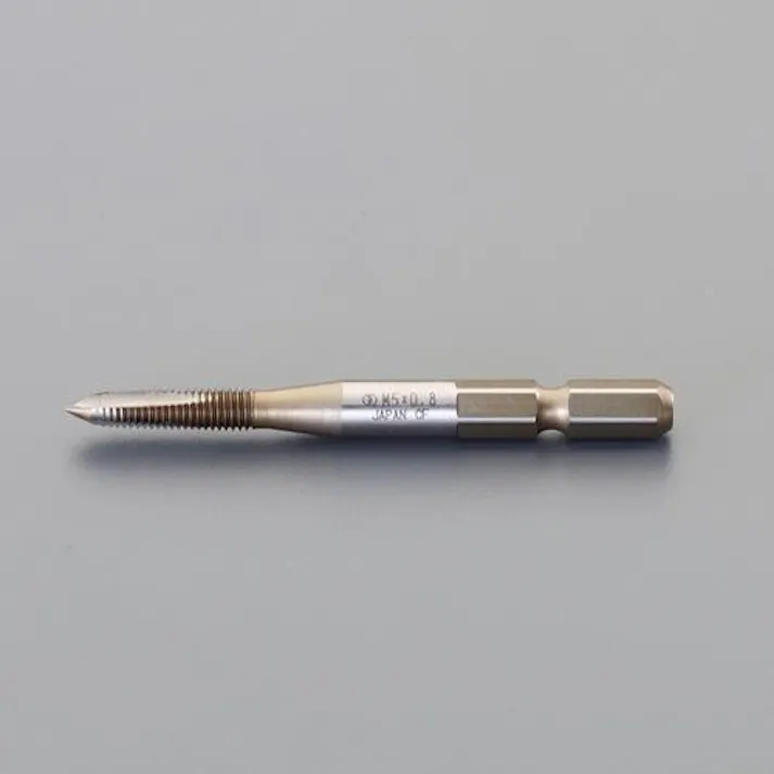 ESCO M8x1.25 タップ(六角軸/SKS2) タップ・ダイスセット 4550061084960 EA829CJ-8(CDC)【別送品】