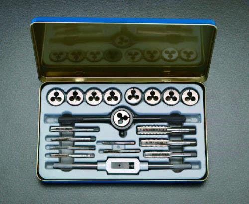 タップダイスセット(UNC) 1/8-1/2” EA829M-20 4518340321656【別送品】