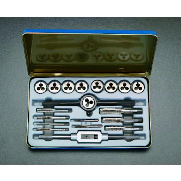 ESCO 1/8-1/2” タップダイスセット(UNF) タップ・ダイスセット 4518340321663 EA829M-21(CDC)【別送品】