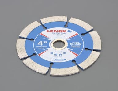 LENOX(レノックス)  125x2.2x22mm ダイヤモンドカッター(静音) ディスクグラインダ用オフセット・フレキシブル砥石、ワイヤーブラシ 4550061375303 EA843RT-2(CDC)【別送品】