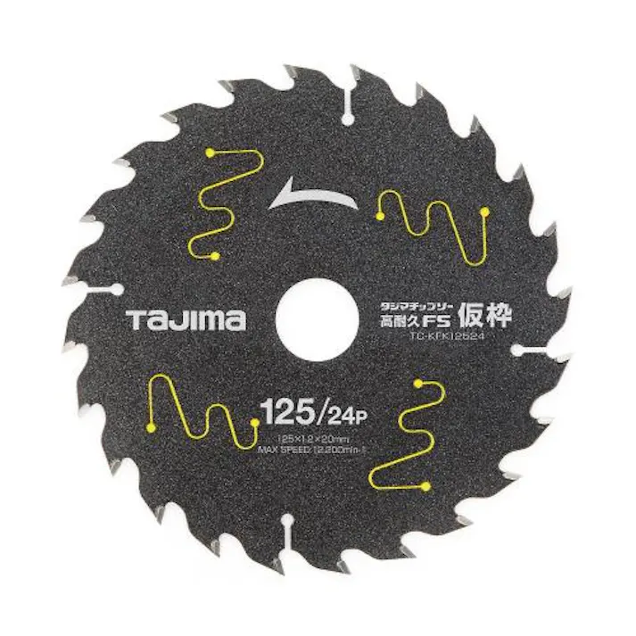 TJMデザイン(TaJIma) 超硬チップソー φ125mm/24T EA851CE-11 4550061101483【別送品】