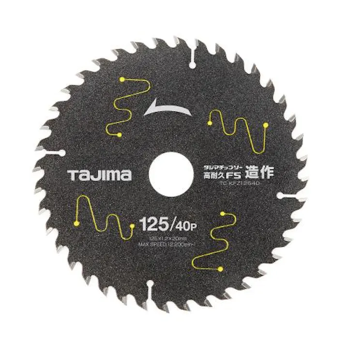 TJMデザイン(TaJIma) φ125mm/40T 超硬チップソー 超硬チップソー 4550061100615 EA851CE-6(CDC)【別送品】