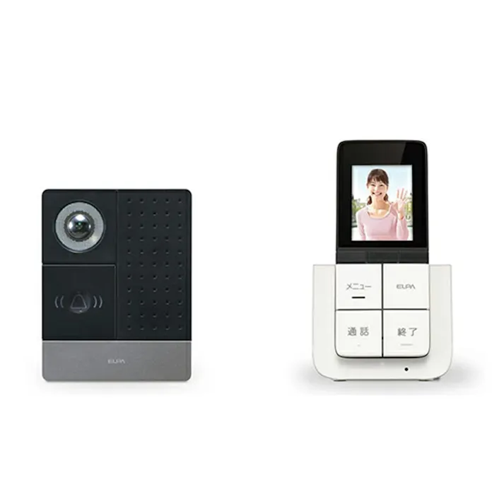 朝日電器(ELPA) ワイヤレステレビドアホン EA864BB-16A 4550061101049【別送品】
