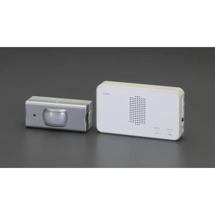 朝日電器(ELPA) 受信器 + 人感センサー送信器セット 防犯用品 4550061221914 EA864BB-83(CDC)【別送品】