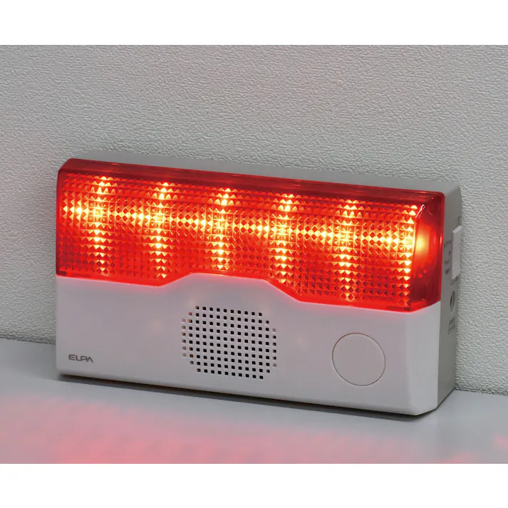朝日電器(ELPA) ワイヤレスチャイム(フラッシュランプ)受信器 EA864BB-96 4550061988787【別送品】