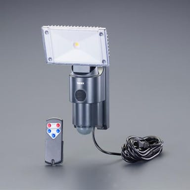 竹中エンジニアリング(TAKEX)  AC100V/18W LEDセンサーライト(サイレン付) 防犯用品 4550061566107 EA864C-55(CDC)【別送品】