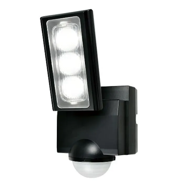 朝日電器(ELPA) 1灯 LEDセンサーライト(単1x3本) 防犯用品 4550061246009 EA864CB-26A(CDC)【別送品】