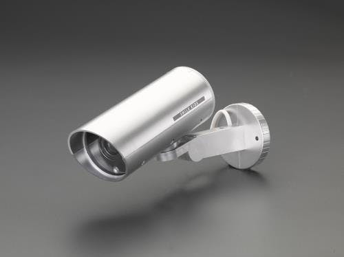 防犯用ダミーカメラ(屋内外用) EA864CD-46 4548745846478【別送品】