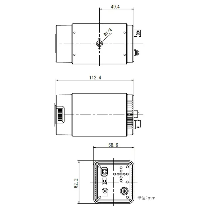 NSK 防犯カメラ(屋内用) 514万画素 EA864CD-85B 4550061913659【別送品】