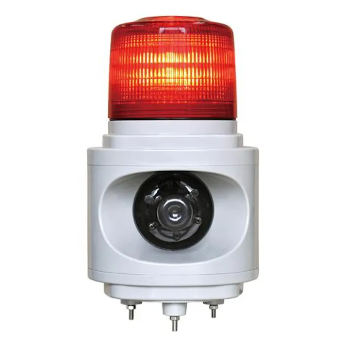 日恵製作所 AC100V 車両入出庫警告灯(音声案内付/赤) 屋内安全・保安用品 4550061800140 EA864CW-56(CDC)【別送品】