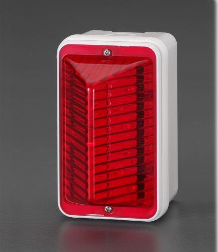 竹中エンジニアリング(TAKEX) AC100V LED点滅灯(レッド) 防犯