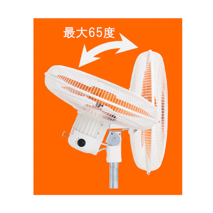 スイデン(Suiden) AC100V・160W/450mm 工場扇(スタンド型) 工場用クーラー、扇風機、換気扇、ヒーター 4550061283875 EA897AF-16A(CDC)【別送品】