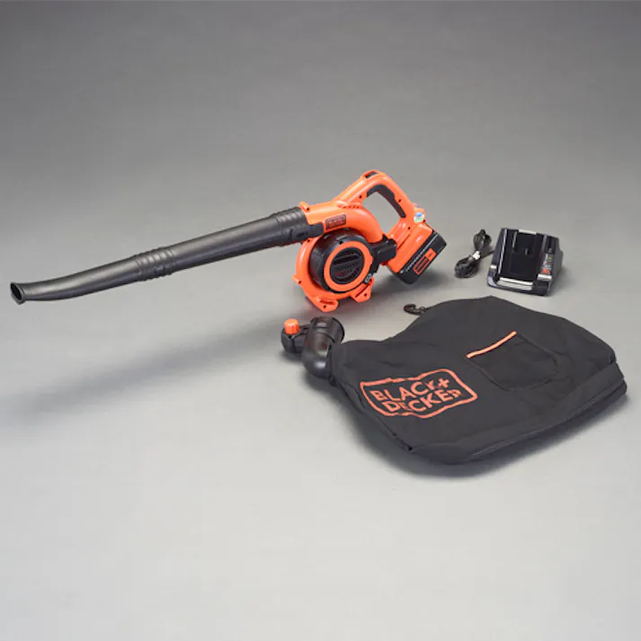 BLACK+DECKER(ブラック・アンド・デッカー) 電動ブロワ(充電式/集じん機能付) DC36.0V EA897BH-1 4550061904374【別送品】