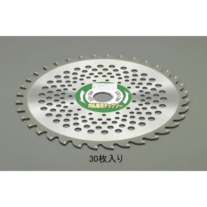 超硬チップソー(草刈機用/30枚) 255mmx40T EA898B-62 4548745920857【別送品】