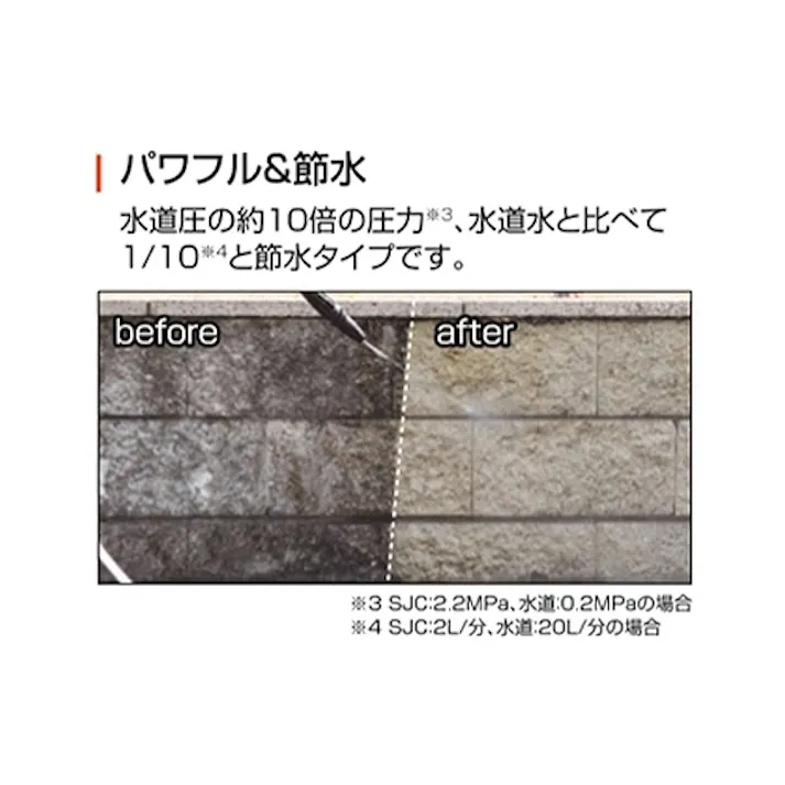 工進 ガン型洗浄機(充電式) DC18V EA899AZ-10 4550061634806【別送品】