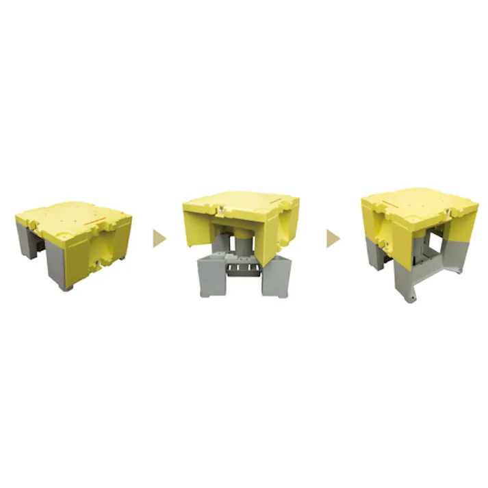 アルインコ(ALINCO) 踏台(樹脂製) 500x500x288mm EA903AL-51 4550061887868【別送品】