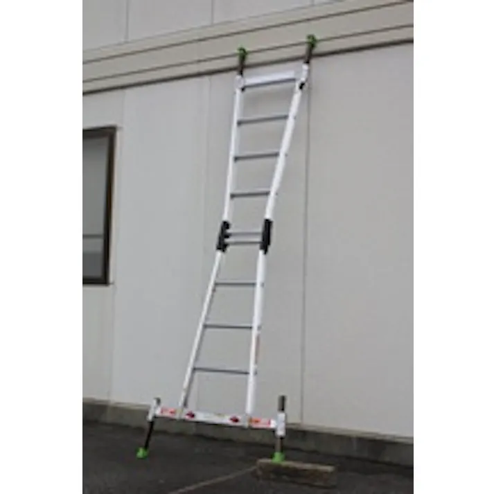 ESCO 1.31-1.50m はしご兼用脚立(アウトリガー一体) はしご兼用脚立 4548745707656 EA903FA-150(CDC)【別送品】