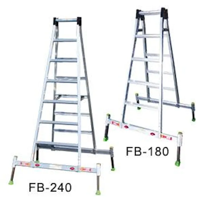 ESCO 1.60-1.79m 脚立(アウトリガー一体型) 脚立 4550061058237 EA903FB-180(CDC)【別送品】