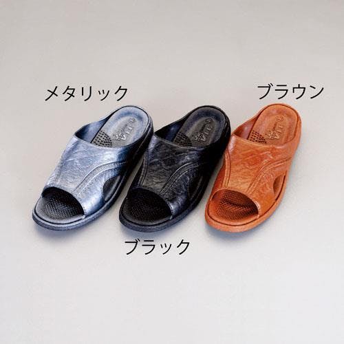 サンダル(抗菌衛生/メタリック) [L] EA910S-2 4518340614451【別送品】
