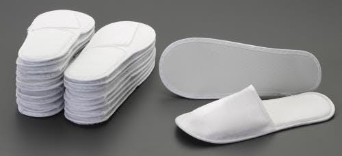 ポリエステル製スリッパ(10足) EA910SY-27 4550061148600【別送品】