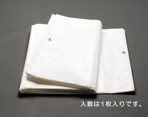 ホワイトシート(#3000) 3.6x5.4m/0.25mm EA911AC-41 4548745782783【別送品】