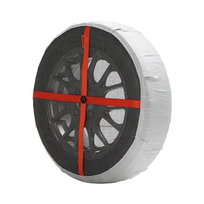 中発販売 布製タイヤチェーン(乗用車用/AutoSock) タイヤストッパー、ジャッキ・スタンド 4550061890493 EA912AC-1(CDC)【別送品】