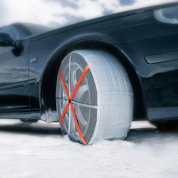 中発販売 布製タイヤチェーン(乗用車用/AutoSock) EA912AC-3 4550061890516【別送品】