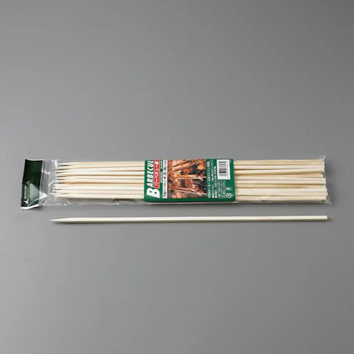 キャプテンスタッグ バーベキュー角串(竹製/20本) 360mm EA912GA-21 4550061552896【別送品】