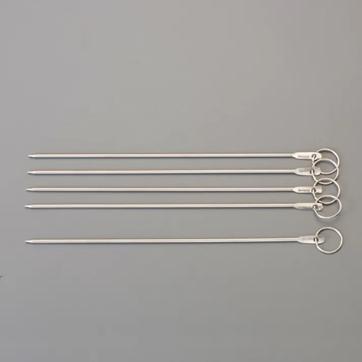 キャプテンスタッグ バーベキュー丸串(ステンレス製/5本) 185mm EA912GA-23 4550061552902【別送品】