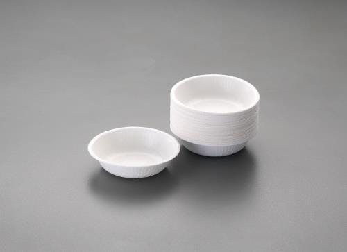 紙ボウル(50枚) φ130x30mm EA912MB-11 4548745796735【別送品】