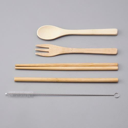 カトラリーセット(竹製) [5本組] EA912XA-2 4550061920428【別送品】