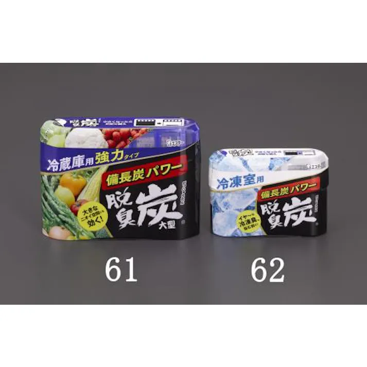 ESCO 240g 脱臭炭(大型/冷蔵庫用) 洗面・バス・トイレ用備品・消耗品・エチケット商品 4550061026861 EA913AB-61(CDC)【別送品】