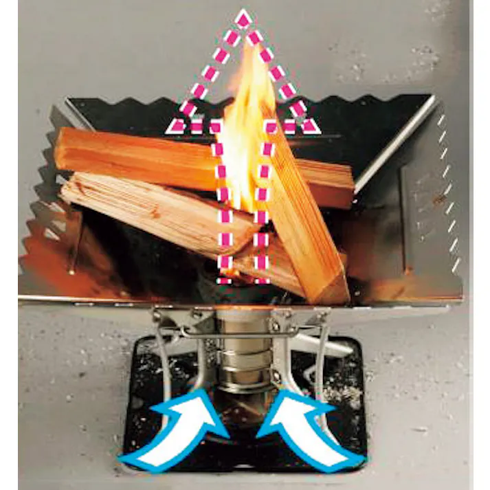 新富士バーナー 焚火台 250x250x215mm EA913LE-1 4550061028476【別送品】