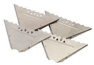 日本製 燕三条 燕三条製ステンレス焚き火台 (グリルセット)(代引不可)【