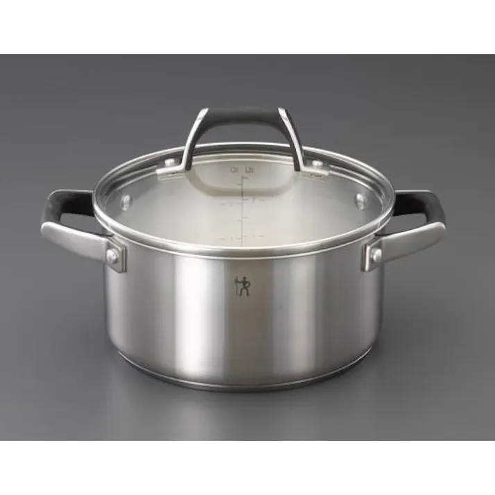 ツヴィリングJ.A.ヘンケルス 両手鍋(ステンレス製) 200mm/3.0L EA913VM-28B 4548745249187【別送品】