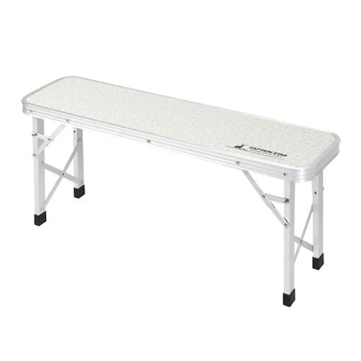 キャプテンスタッグ テーブルベンチ(折畳式) 860x240x380mm EA913YA-58A 4550061890363【別送品】
