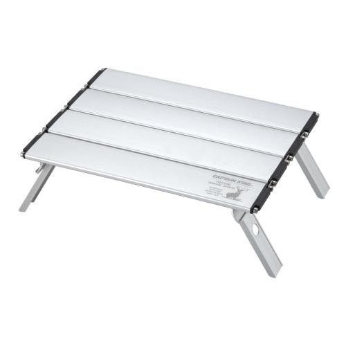 キャプテンスタッグ テーブル(軽量/折畳式) 330x215x105mm EA913YA-62 4550061085851【別送品】